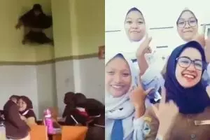 10 Aksi siswa terlalu santai di sekolah ini bikin nyengir
