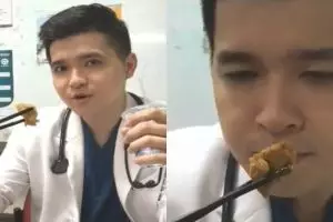 Viral tips lucu dokter ganteng, makan gorengan tanpa kolesterol