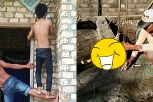 10 Tingkah lucu saat kerja sama ini kocaknya bikin cengar-cengir