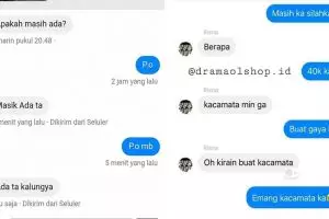 10 Chat pembeli gagal paham ini bikin tepuk jidat berkali-kali