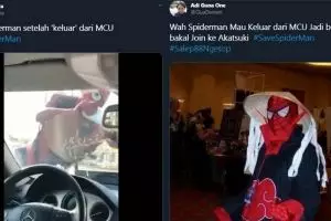 7 Respons lucu warganet Spider-Man keluar dari Marvel bikin nyengir