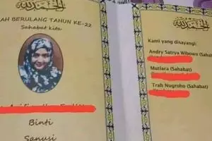 8 Desain undangan ulang tahun ini kreatif abis, bikin senyum simpul