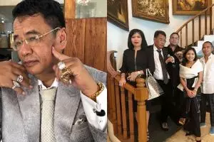 10 Potret rumah Hotman Paris, koleksi mobilnya curi perhatian