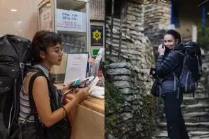 Gaya 6 seleb cantik saat backpackeran, pesonanya tak luntur