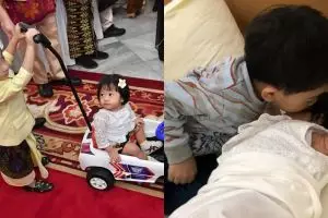 10 Momen kedekatan Jan Ethes dan Sedah Mirah, gemesin abis