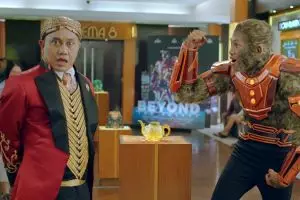 Aksi kocak Om Jin versi superhero tuai reaksi netizen, bikin seger