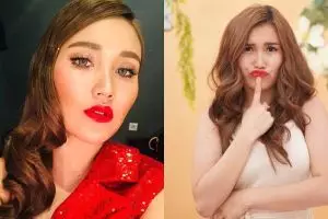 Unggah foto bareng DJ Butterfly, pose kaki Ayu Ting Ting jadi sorotan