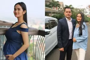 Hamil 7 bulan, ini 10 potret Faby Marcelia pamer baby bump