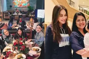 5 Momen kedekatan Kahiyang Ayu dan Luna Maya, jarang terekspos