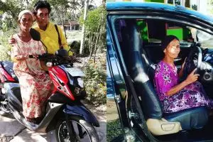 7 Momen kebersamaan Mimi Peri dan Emak 'Ratu Clarion', sederhana