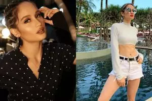 Unggah foto berendam, Cinta Laura dinilai mirip Angelina Jolie
