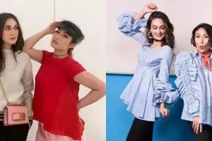 Disindir Ayu Dewi masih jomblo, ini reaksi lucu Luna Maya