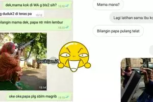 10 Chat lucu 'bilang mama' ini endingnya bikin ketawa