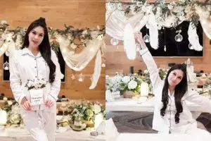 Perayaan baby shower 5 seleb bertema piyama party, meriah abis