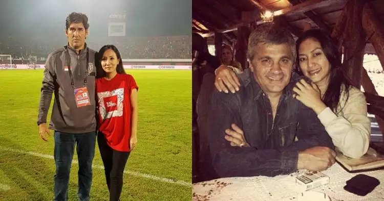 7 Pelatih sepak bola asing ini jatuh ke pelukan wanita Indonesia