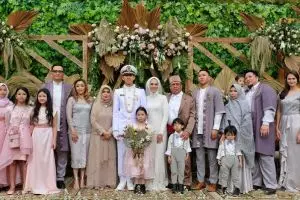 11 Momen pernikahan adik Ringgo Agus Rahman, nikahi tetangga sendiri