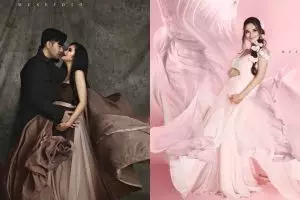 6 Potret maternity Faby Marcelia, elegan bak putri dongeng