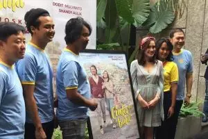 Shandy Aulia ungkap pengalaman akting mesra bareng Dodit Mulyanto