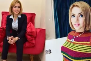Foto bersama para pria muda, baju Barbie Kumalasari curi perhatian