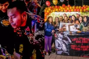 8 Momen kemeriahan perayaan ulang tahun Judika