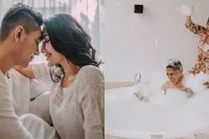 Unggah momen bareng suami di bathtub, Siti Badriah jadi sorotan
