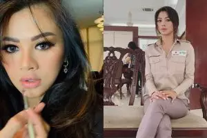Adinda Bakrie unggah foto duduk di lantai, harga tasnya bikin melongo
