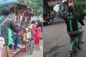 8 Momen ojek online alih profesi sementara ini bikin melongo