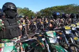 11 Ribu personel TNI-Polri siap amankan laga Indonesia vs Malaysia