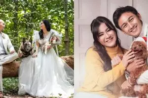 Gaya pemotretan 8 seleb bersama anjing peliharaannya, bikin gemas