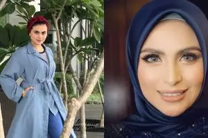 Dikabarkan lepas hijab, begini klarifikasi Asha Shara 