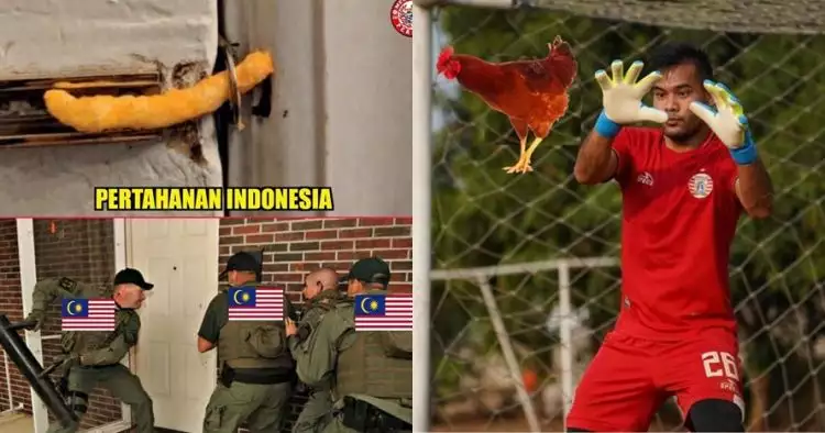 11 Meme Timnas Indonesia kalah dari Malaysia ini nyesek tapi kocak