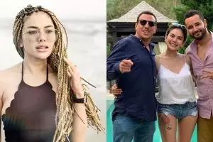 Nikita Mirzani unggah foto bareng bule, posenya jadi sorotan