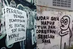 9 Coretan vandalisme ala anak zaman now ini bikin ngelus dada