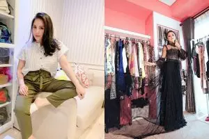 Penampakan ruang koleksi outfit fashion 7 seleb, bikin melongo
