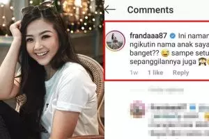 Protes nama putrinya Zylvechia ditiru, Franda tuai kritikan