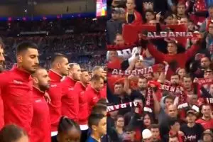 Lagu kebangsaan salah, Timnas Albania sempat tolak lawan Prancis