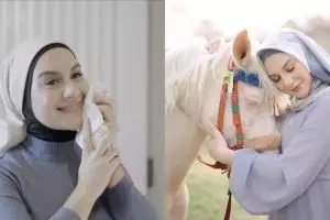 Irish Bella mantap berhijab, banjir dukungan dan pujian