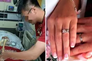 Pria ini nikahi kekasihnya yang sekarat, alasannya bikin haru