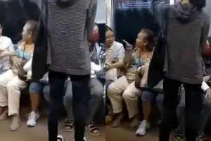 Viral penumpang KRL ngamuk gara-gara dipanggil 'nenek'