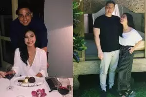 7 Potret mesra anak Meriam Bellina, Abel Poetra dan pacarnya