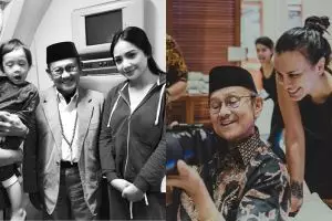 14 Potret kenangan seleb dengan mendiang BJ Habibie, penuh kesan