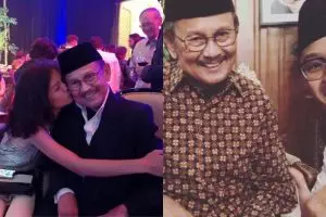 7 Potret kedekatan BJ Habibie bersama cucu, sosok eyang idaman
