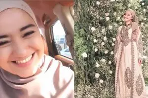 Cerita Marcella Simon pertama kali belajar salat, cuma pakai HP