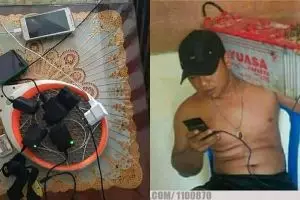 10 Lifehack charger handphone ala warganet ini bikin tepuk jidat