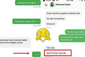 10 Chat lucu balas dendam driver ojek online ke pelanggan ini kocak