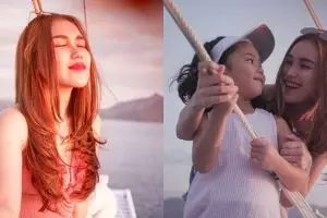 11 Momen Ayu Ting Ting liburan ke Labuan Bajo, kaki jadi sorotan