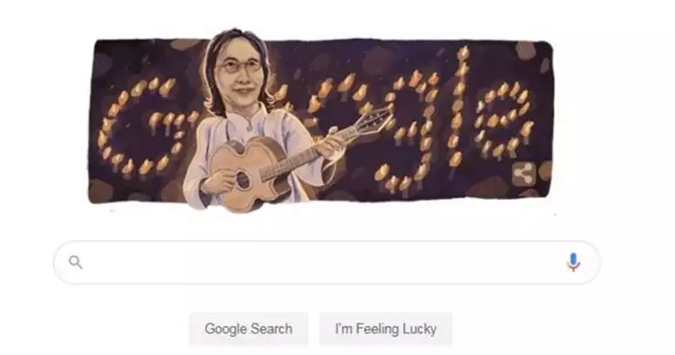 Chrisye ulang tahun, Google Doodle tampilkan sosok mendiang