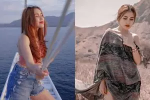 5 Gaya Ayu Ting Ting saat liburan ini tuai cibiran, kenapa ya?