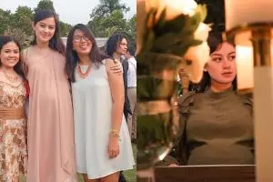 9 Gaya Kimberly Ryder pamer baby bump pakai bikini, tuai pujian