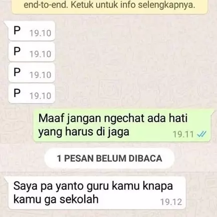 10 Chat lucu 'akibat terlalu baper' ini endingnya bikin cekikikan